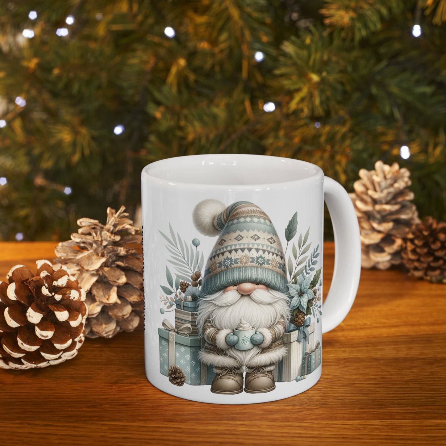 Hopeful Mornings Ceramic Mug | Inspirational Coffee Cup, Gift for Friends, Tea Lovers, Self-Care, Home Decor